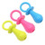 Nuolux Pet Pacifier Toy Rubber Puppy Dog Cat Molar Pacifier Tooth Cleaning Toy With Bell Insided (random Color)