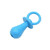 Nuolux Pet Pacifier Toy Rubber Puppy Dog Cat Molar Pacifier Tooth Cleaning Toy With Bell Insided (random Color)