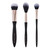 Profusion Cosmetics Face Essential 3pc Face Brush