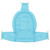 Bath Seat Support Net Baby Bath Mesh Bathtub Seat Net Support Sling Infant Bath Tub Hammock (blue With Random Button Color)