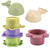 Womail 50% Off Clear! Baby Toys Toddler Toys Christmas Gifts Bath Toy Children's Ocean Beach Fun Stacking Cups Science And Education Bath Toys On Clearance Toys For 5 Year Old Boys