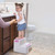 Dreambaby 2 Steps Stool For Kids And Toddlers - From Sturdy Plastic Material - Pink