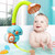 Beefunni Baby Bath Toy Toddler Water Spray Shower Head, Bathtub Water Pump Cartoon Elephant Shower For Infants Kids, Blue