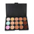 15 Color Contour Face Concealer - Makeup Palette - Palette Contouring - Contouring Cream Illuminating Kit + Makeup Sponge And Brush