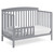 Delta Children Hanover 6-in-1 Convertible Baby Crib, Grey