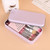 7pcs Cosmetic Brush Set With Iron Box Portable Pink Beauty Tools With Different Brushes For Makeup Girls New