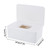 Yaoping Travel Friendly Space Saving Portable Baby Wipe Holder, Black And White, 2 Count