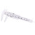 80mm Microblading Reusable Makeup Measure Eyebrow Guide Ruler Permanent Tools