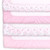 The Peanutshell Pink And White And Gray And Multi-color Animals Microfiber Sheet Sets Crib Bed, Washable (count 4)