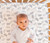 The Peanutshell Fitted Crib Sheets For Boys Or Girls, 2 Pack Set, Elephant Walk And Grey Stripe