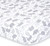 The Peanutshell Fitted Crib Sheets For Boys Or Girls, 2 Pack Set, Elephant Walk And Grey Stripe