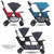 Joovy Caboose Tandem Stand On Stroller Rear Seat Accessory - Green