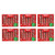 Peppermint Candy Cane Spoons, 6-ct. Per Box - 6 Boxes (36 Spoons)