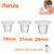 Ifanze 3pcs Electric Breast Pump Flange 17/19/24mm ,breast Pump Accessories Suitable For Ifanze Hands-free Wearable Breast Pump Orange