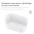 Smrinog Smart Baby Wipe Warmer With Display Screen Heating Tissue Box (white)