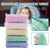Multipurpose Muslin Burp Cloth 6 Layers Extra Absorbent And Soft Towel Children's Cotton Hand Washcloths Green