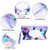 2 Pcs New Reusable Refillable Stroller Accessories Portable Tissue Box Cosmetic Pouch Wet Wipes Bag Baby Wipe Dispenser 2pcs
