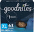 Goodnites Nighttime Bedwetting Underwear, Boys' Xl (95-140 Lb.), 63ct, Fsa/hsa-eligible