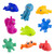 Sassy Snap & Squirt Sea Creatures Bath Toy, 9 Pack