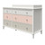 Little Seeds Monarch Hill Poppy 6 Drawer Changing Table, Peach/taupe