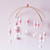Miarhb Wooden Ceiling Mobile Baby Crib Mobile For Baby Bed Room Decor Pink
