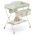 Babyjoy Baby Diaper Changing Table Folding Newborn Nursery Organizer W/water Basin Wheel