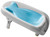 Skip Hop Moby Reclined Baby Bathtub One Size Blue/gray