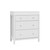 Storkcraft Horizon 3 Drawer Modern Changing Vertical Dresser White Finish