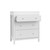 Storkcraft Horizon 3 Drawer Modern Changing Vertical Dresser White Finish