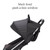Safety 1ˢᵗ Teeny Ultra Compact Stroller, Black Magic