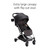 Safety 1ˢᵗ Teeny Ultra Compact Stroller, Black Magic