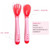 Bullpiano 2pcs/set Baby Temperature Sensing Spoon Pp Safety Baby Flatware Feeding Spoon Infant Feeding Tools (yellow)