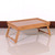 Dining Table Table Top Adjustable Folding Legs Bamboo Food Dinner Desk Foldable Computer Laptop Lazy Table