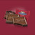 Ghirardelli Milk Chocolate Double Chocolate Squares, 9 Oz Bag