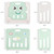 Foldable Baby Playpen,kids Activity Centre Safety Play Yard Play Pen Indoor Outdoor Unisex