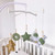 Nordic Wooden Beads Wind Chimes With Felt Flamingo Newborn Bed Hanging Windbell Crib Tent Kids Room Decorations Ornaments
