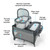Graco Pack 'n Play Day2dream Travel Flat Bassinet Playard, Alaska