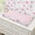 Little Love By Nojo Beautiful Blooms White And Pink Changing Pad Cover