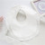 Baby Girls Drool Bibs, Soft Cotton Lace Bow Anti Stain Teething Bib For Newborn Toddler