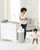 Diaper Pail With Dual Air-lock, Universal Refill Bags, White