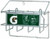 Gatorade 49974 Wire Rack Dispenser (fits 2 Gatorade Concentrate Pump Bottles)