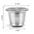 Stainless Steel Refillable Reusable Coffee Capsule For Nespresso Machine Tool