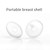 Fymall 2pcs Breast Shell & Milk Catcher For Breastfeeding Relief