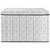 Sammy & Lou Herringbone Gray And White Felt Toy Box