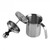 Aoanydony 400/800ml Manual Milk Frother Double Mesh Coffee Cappuccino Foamer Creamer Safe  400ml