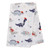 Parents Choice Dinosaur Holiday Plush Baby Blanket, Blue And White, Boy