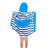 Valseel Kids Childrens Cartoon Hooded Swimming Beach Bath Towel Thicken Soft Cloak