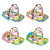 Baby Activity Gym Frame Musical Piano Fitness Playmat With 5 Developmental Toys Newborn Baby Activity Center For Girls Boys