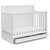 Storkcraft Luna 5-in-1 Convertible Baby Crib With Drawer, White