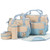 Tancuzo Diaper Bag Tote Set Baby Bags For Mom,blue